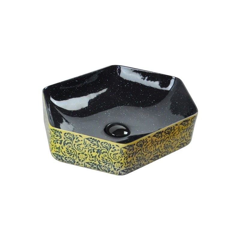 LT-6016-HE-YBUBL1 black art-basins
