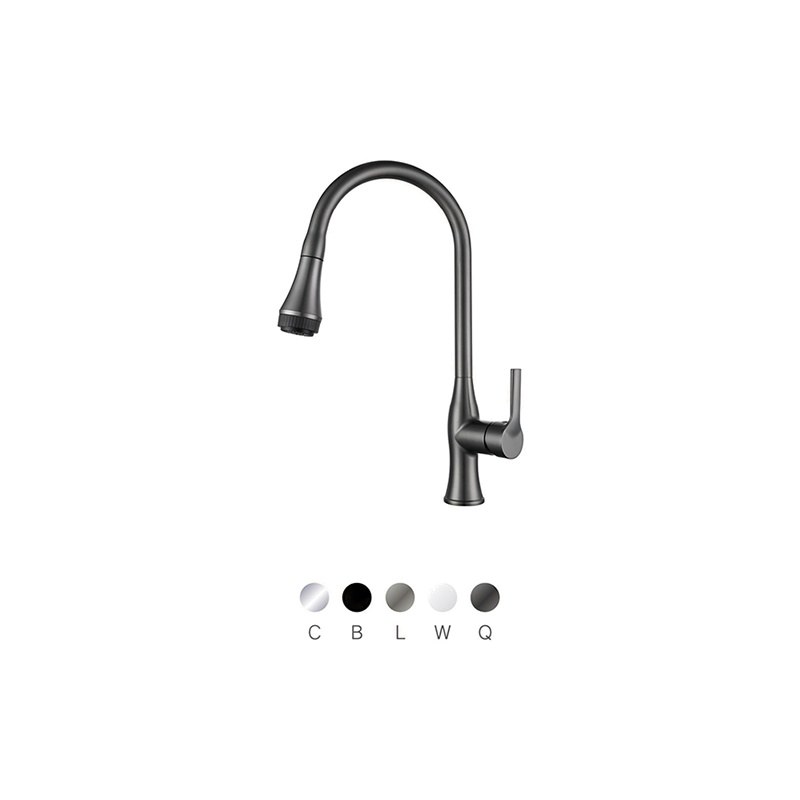 LT-10065-BRA-TCCLSSCLRLT kitchen faucet, kitchen mixer tap, sink faucet