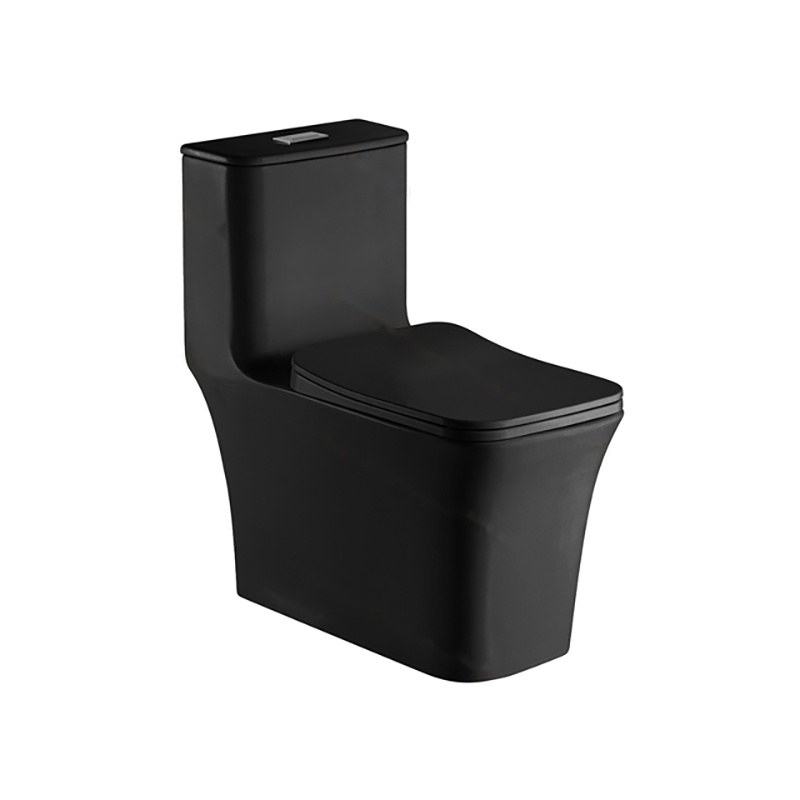 LT-1111-M-BL black one-piece-toilets