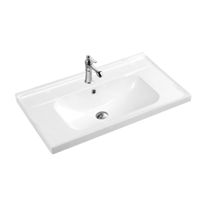 LT-743D white countertop-basins