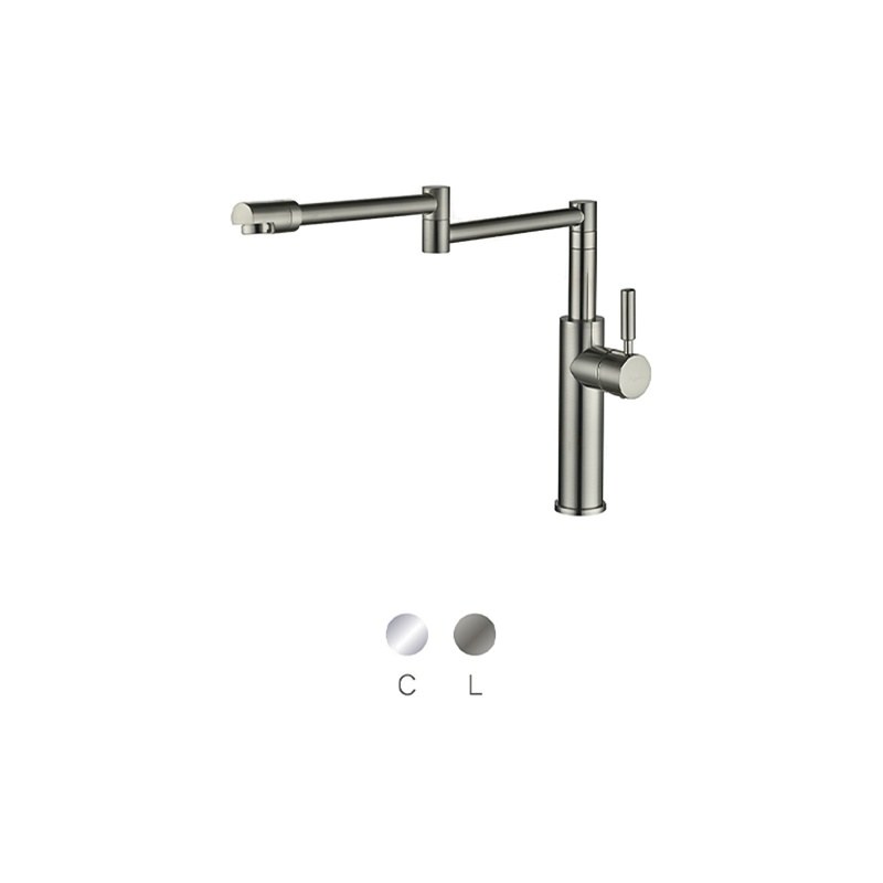 LT-10007-BRA-TCSCLRLT kitchen faucet, kitchen mixer tap, sink faucet
