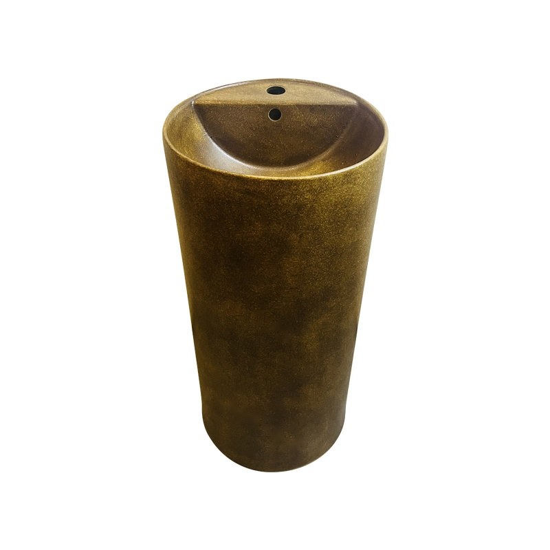 LT-393-CCS-BR colored pedestal-basins