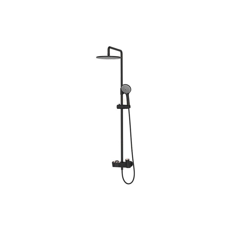 LT-10172-BRA-YTLYHS shower set, shower system, complete shower kit