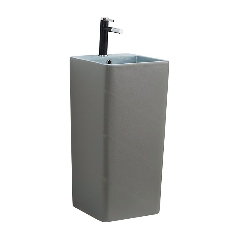 LT-309-FG-UDGNCI grey pedestal-basins