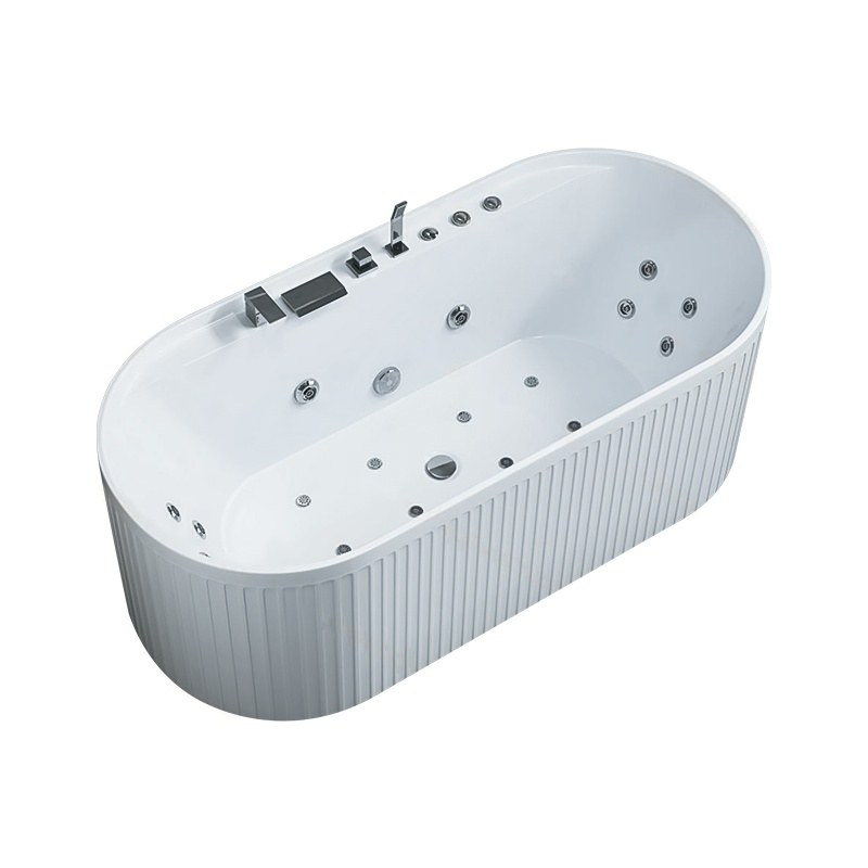 LT-10022-MA-YG bathtub, freestanding tub, soaking tub