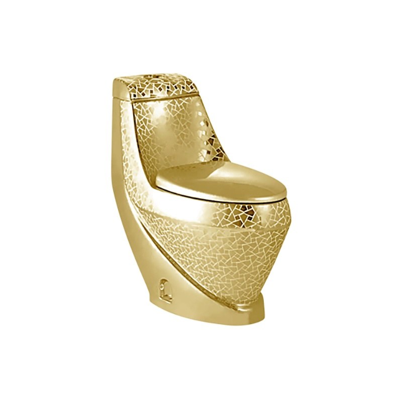 LT-1014-GID-G6 gold one-piece-toilets