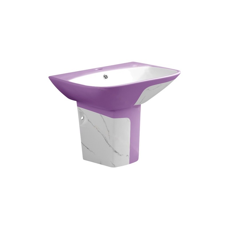 LT-583P-DP-WR colored wall-hung-basins