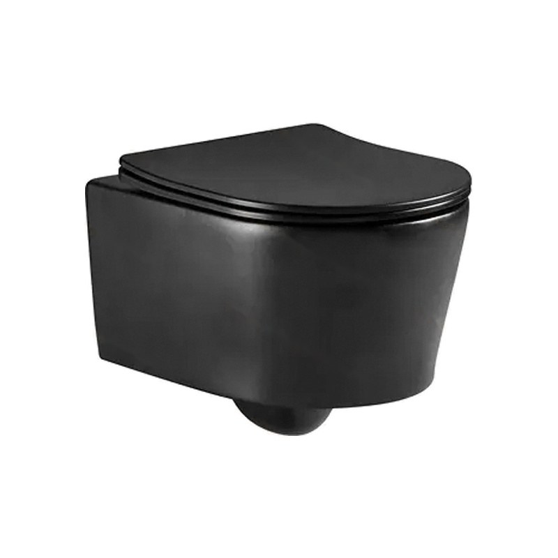 LT-WHT4009-M-BL black wall-hung-toilets