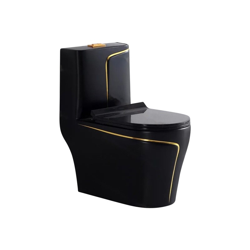 LT-1121-M-BLGL-2 black one-piece-toilets