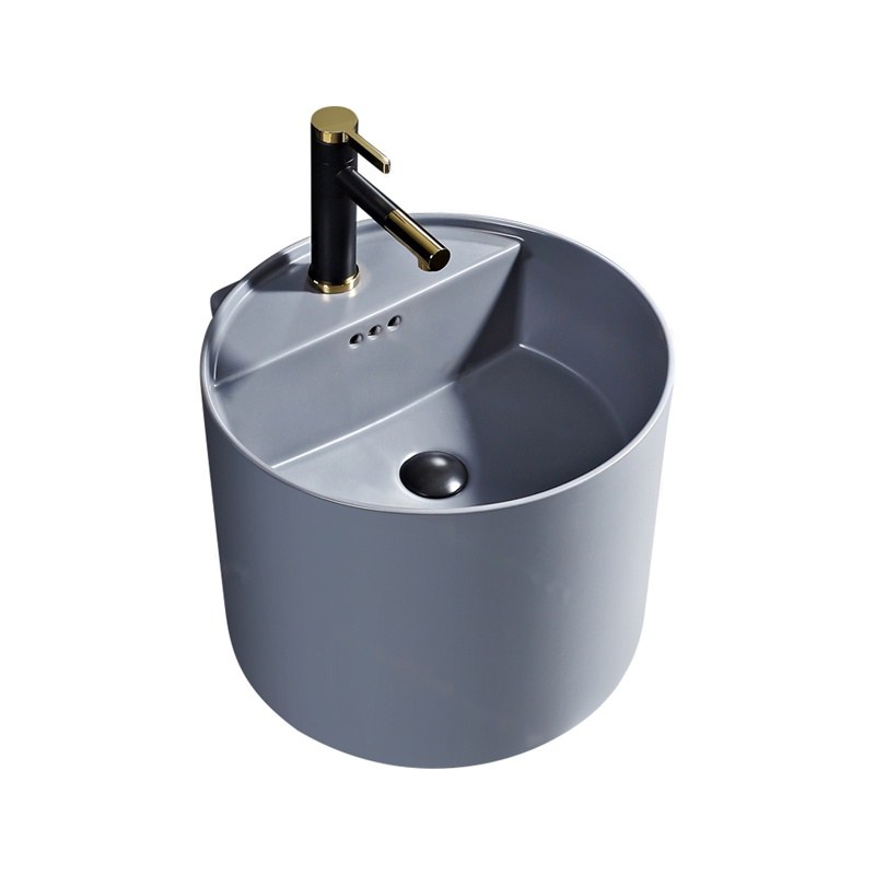 LT-599-M-LG patterned wall-hung-basins