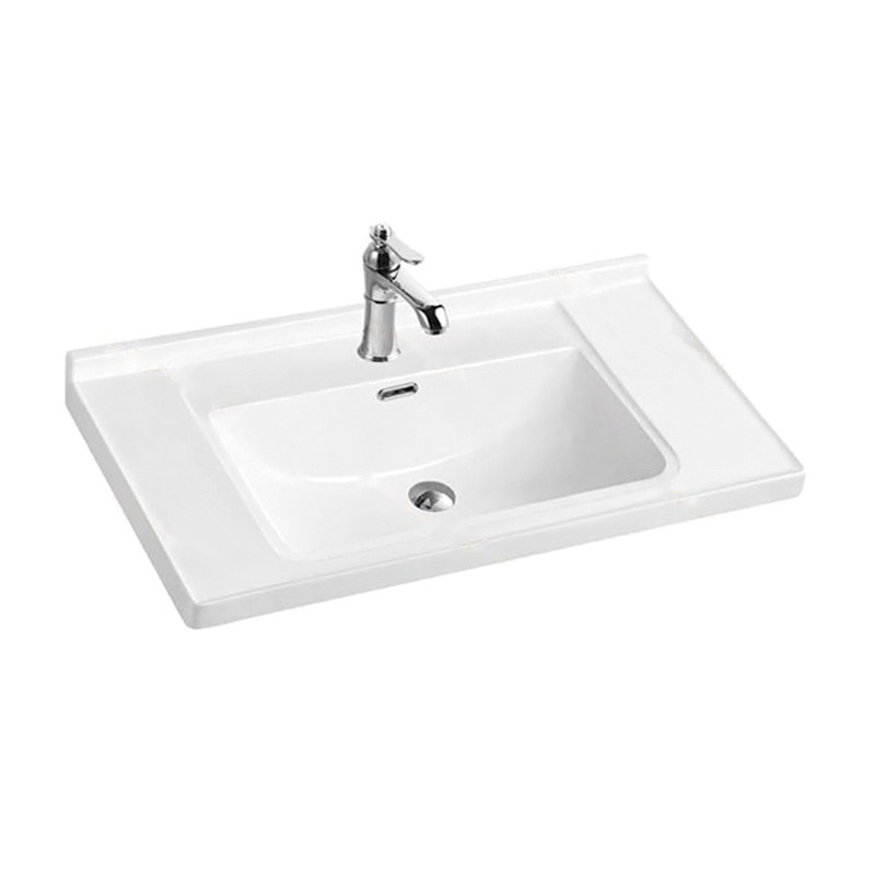 LT-718 white countertop-basins