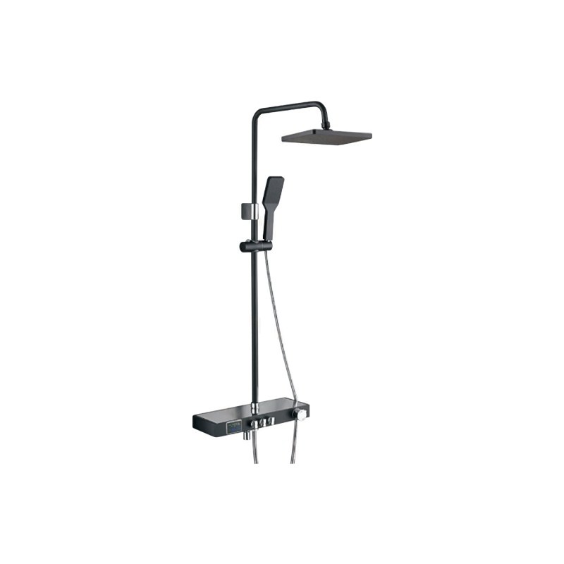 LT-10344-BRA-YTLYHS shower set, shower system, complete shower kit