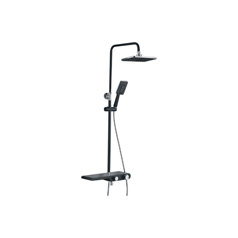 LT-10382-BRA-YTLYHS shower set, shower system, complete shower kit