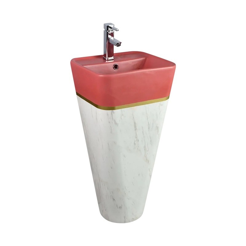 LT-324-CCS-R1 colored pedestal-basins