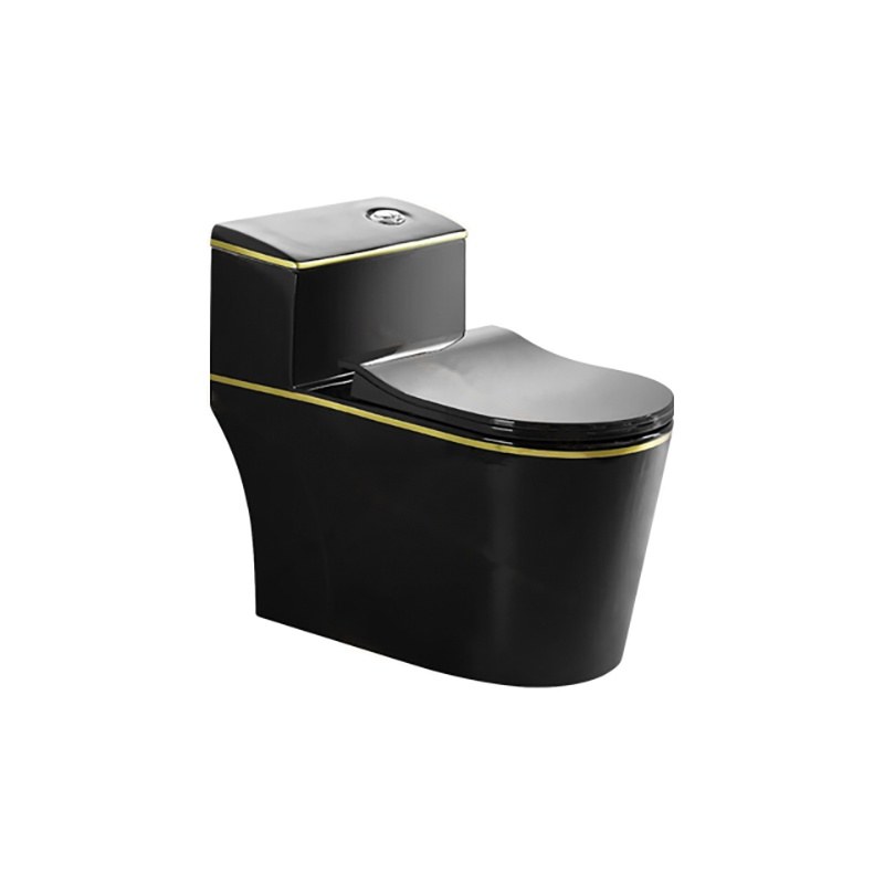 LT-1074-CG-BLA black one-piece-toilets