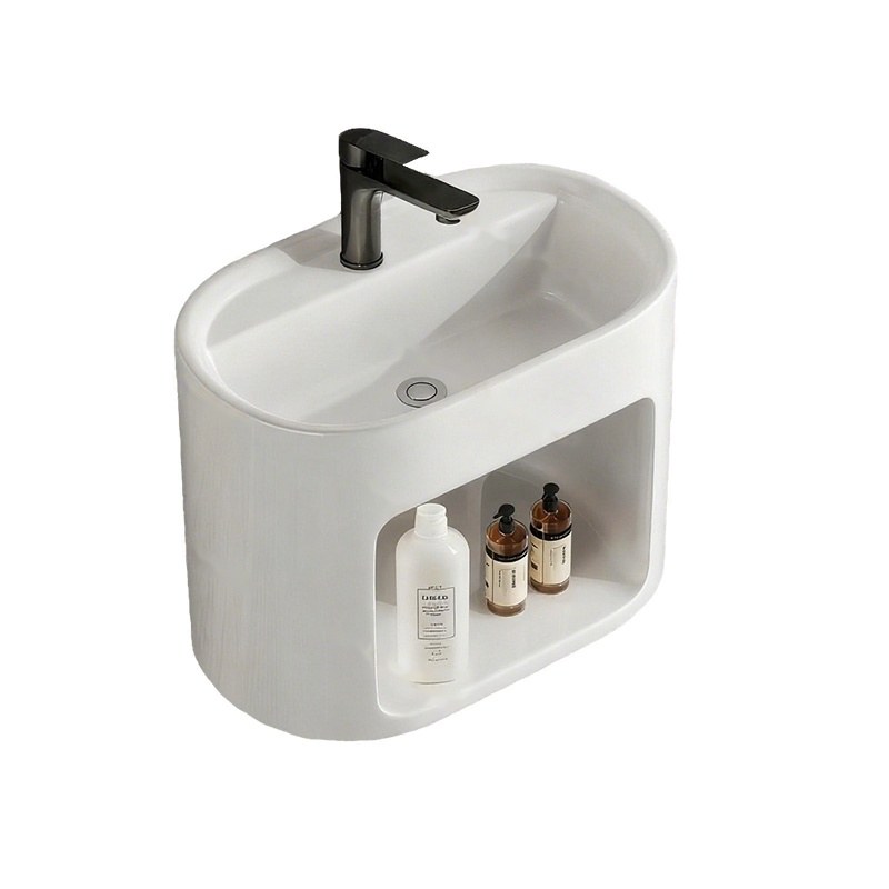 LT-5254 patterned wall-hung-basins