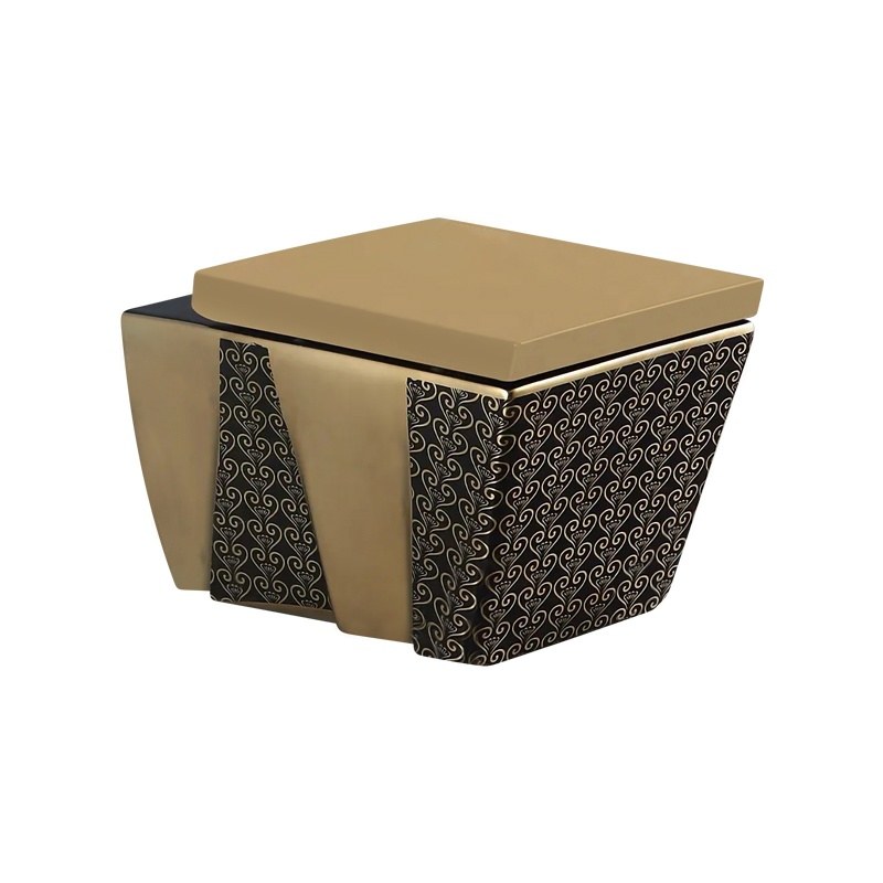 LT-WHT4030-GID-BLG1 gold wall-hung-toilets