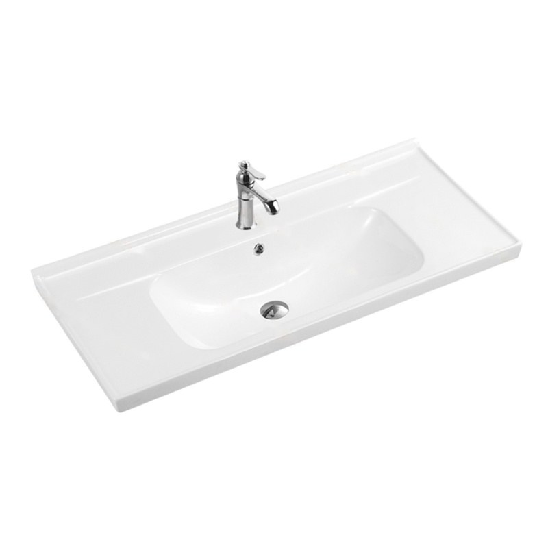 LT-743F white countertop-basins