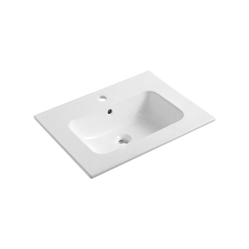 LT-702B-60 white countertop-basins