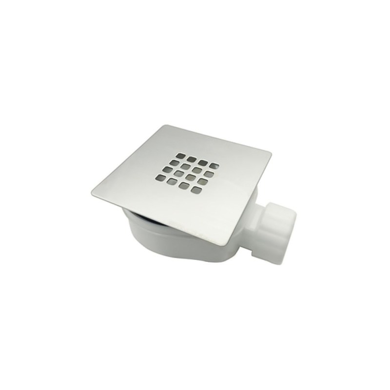 LT-10006-SS+PLA-LYFXSQ floor drain, shower drain, waste outlet