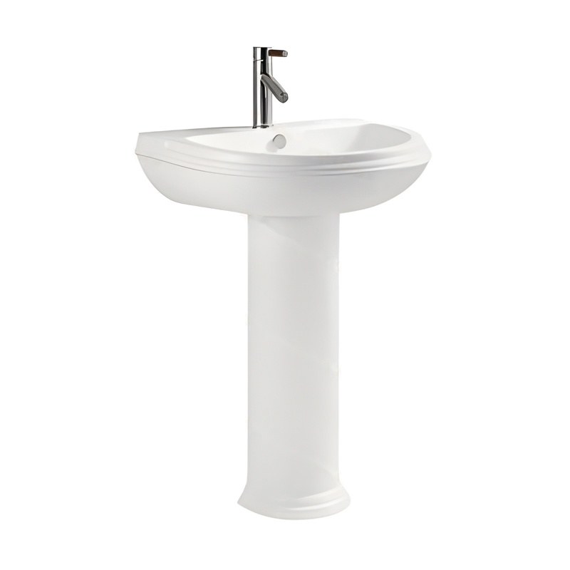 LT-385P white pedestal-basins