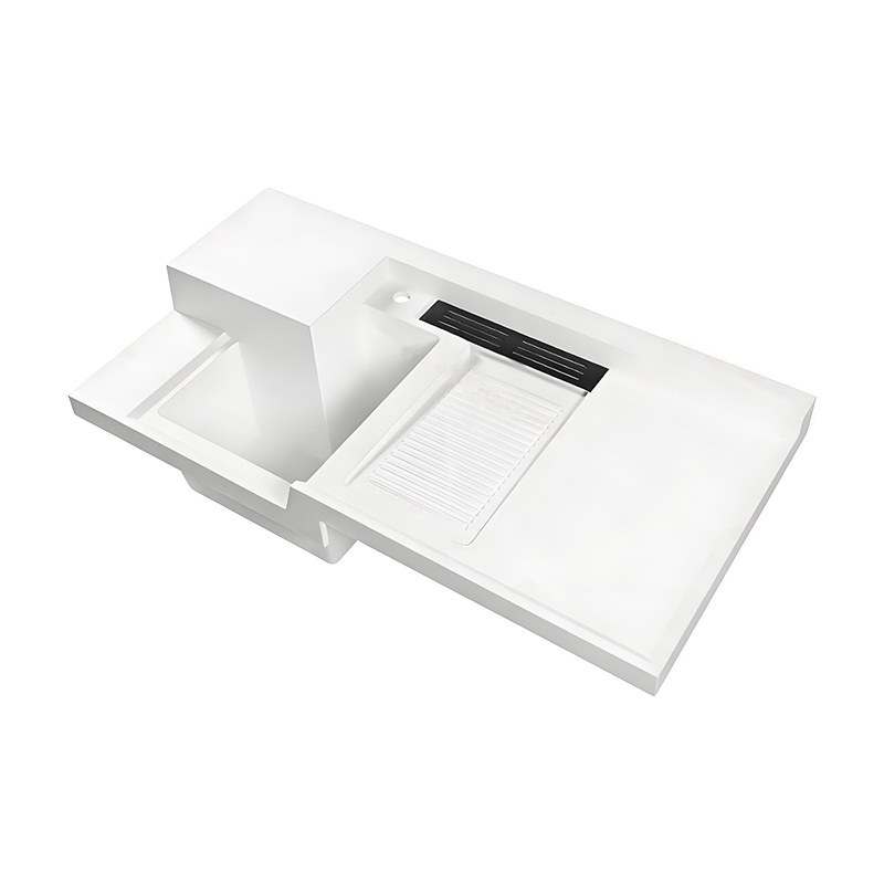 LT-7144-2 white countertop-basins