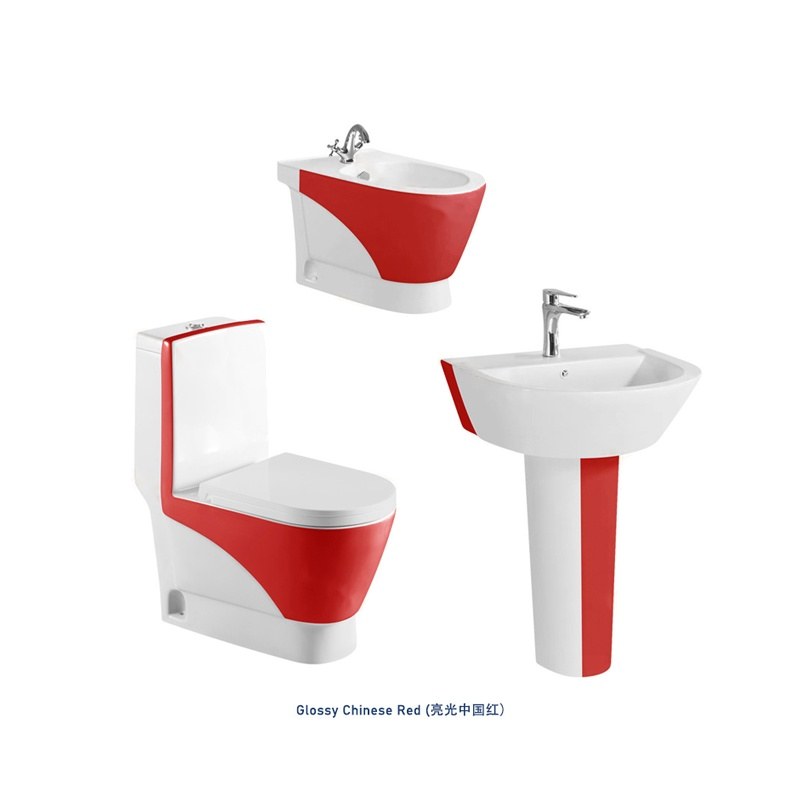 LT-1013-CG-WR3-----LT-413B-CG-WR3-----LT-312P-CG-WR2 white two-piece-toilet-suites