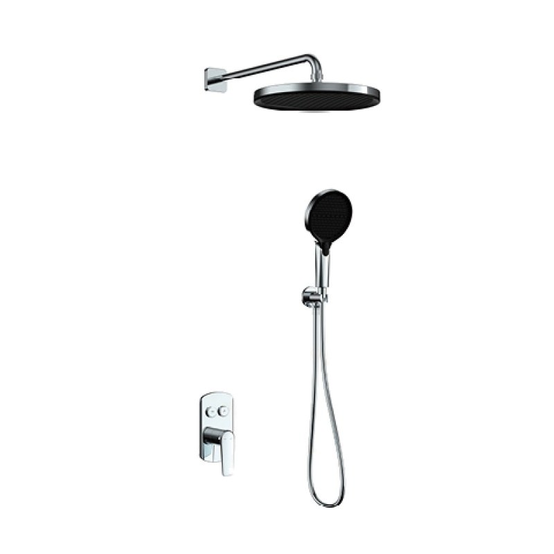 LT-10141-BRA-AZLYHS shower set, shower system, complete shower kit