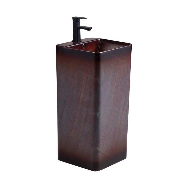LT-309-RS-CT-31 black pedestal-basins