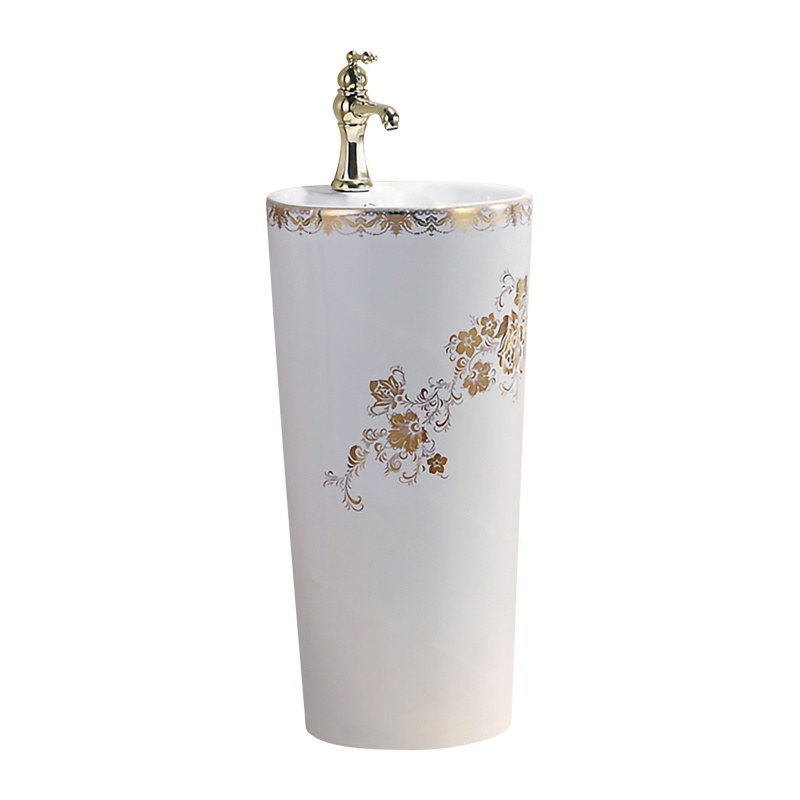 LT-321-GID-G8 patterned pedestal-basins