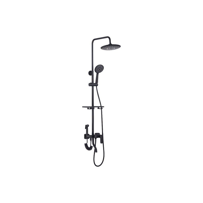 LT-10274-BRA-YTLYHS shower set, shower system, complete shower kit