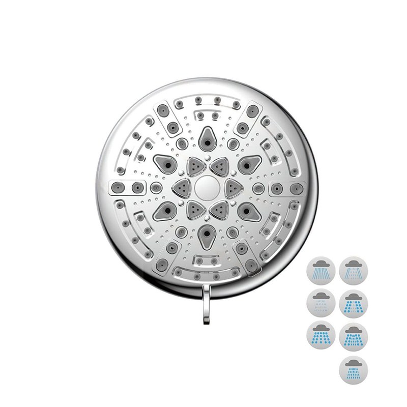LT-10184-PLA-DP overhead shower, rain shower head, ceiling shower