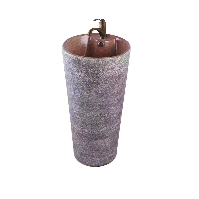 LT-321-SE-RBR colored pedestal-basins