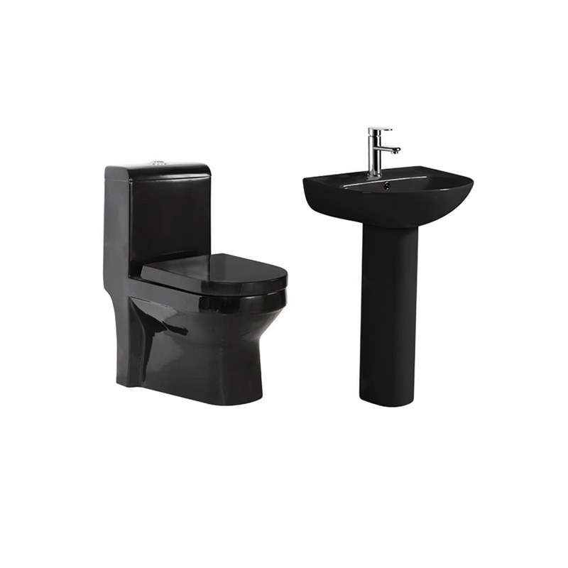 LT-1085-CG-LB----LT-315P-CG-BL white two-piece-toilet-suites