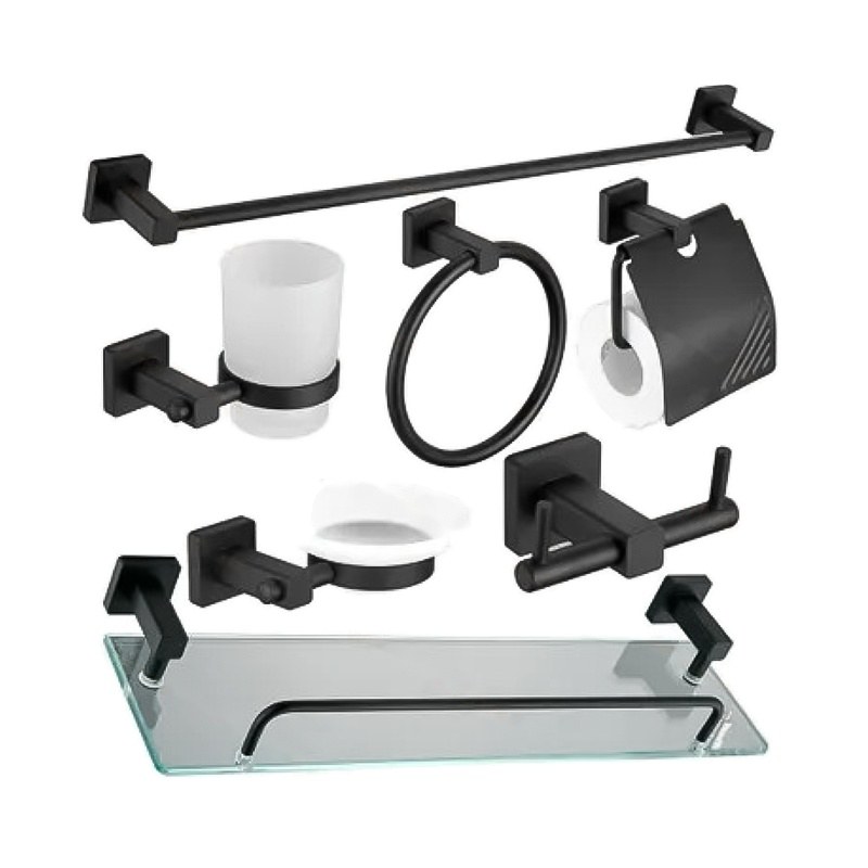 LT-AL4000-7B-B bathroom hardware set, towel bar, bath accessory