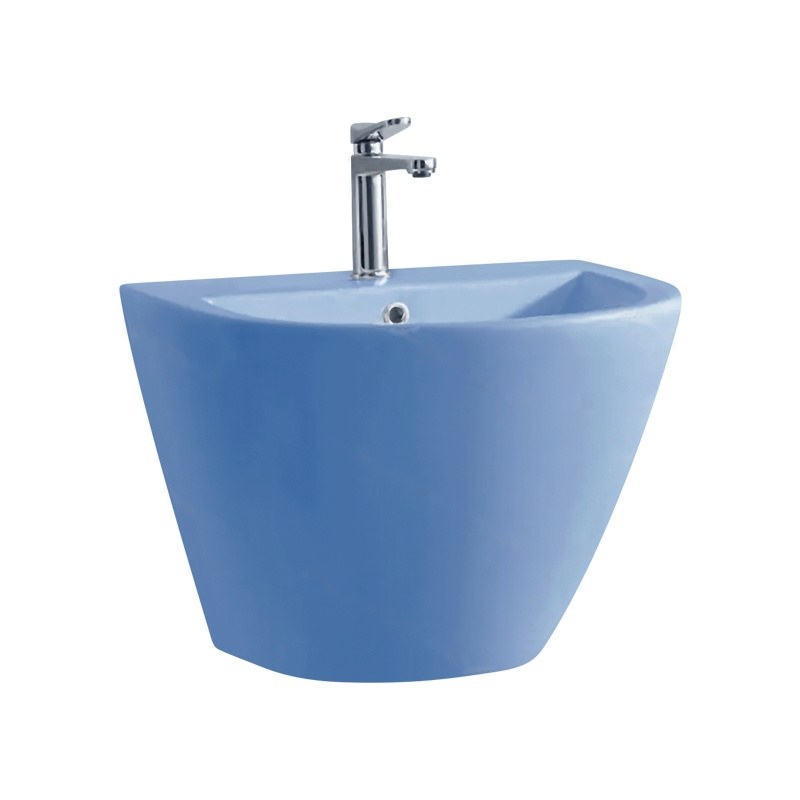 LT-501-M-BU colored wall-hung-basins