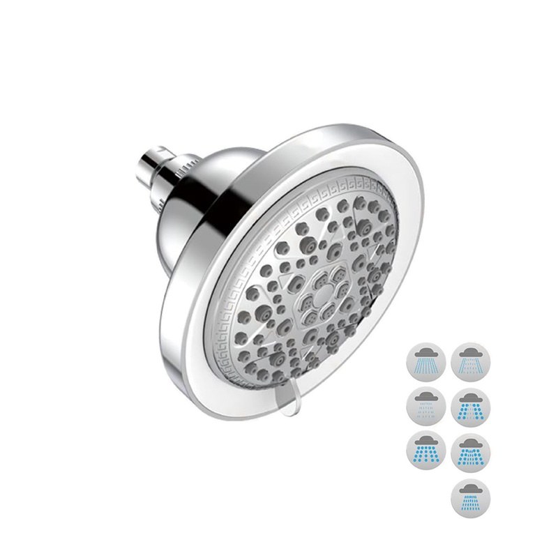 LT-10180-PLA-DP overhead shower, rain shower head, ceiling shower