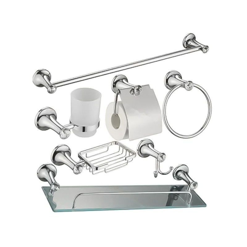 LT-ZS7500-7A-C bathroom hardware set, towel bar, bath accessory