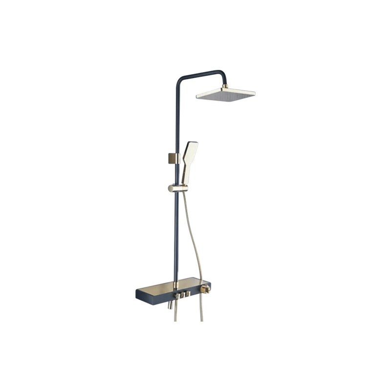 LT-10332-BRA-YTLYHS shower set, shower system, complete shower kit