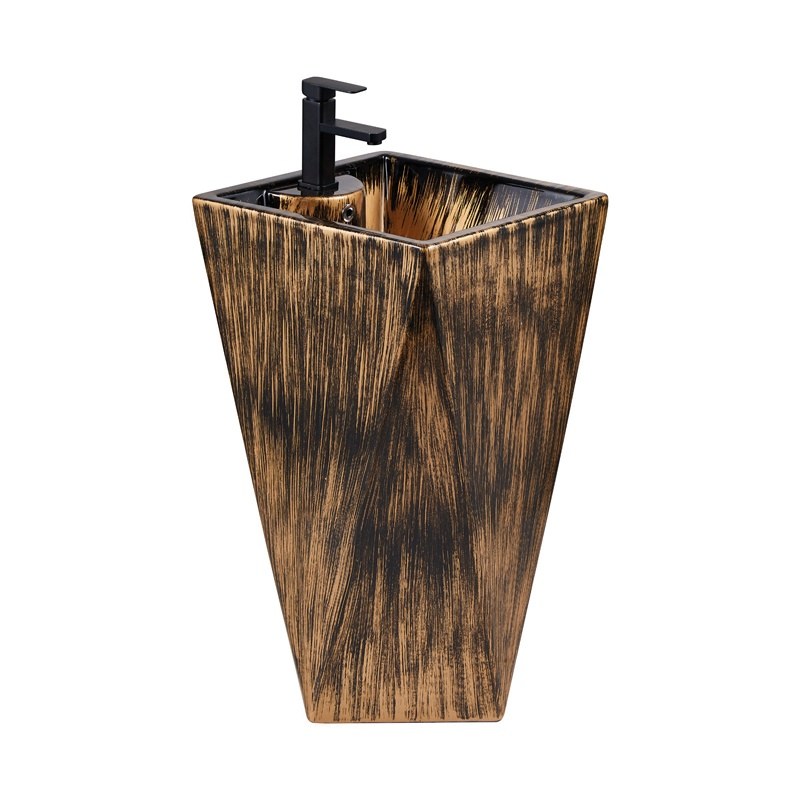 LT-307-RS-CT-33 colored pedestal-basins