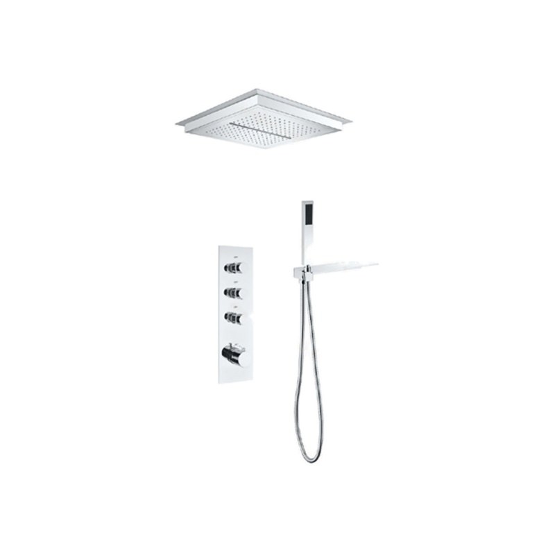 LT-10101-BRA-AZLYHS shower set, shower system, complete shower kit