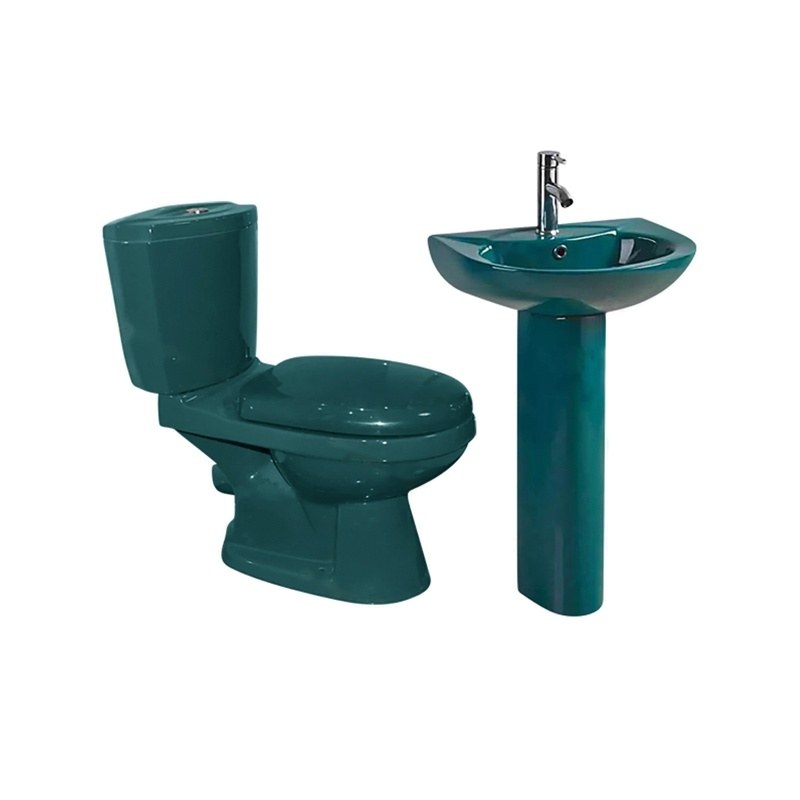 LT-231-CG-BG----LT-321P-CG-BG white two-piece-toilet-suites