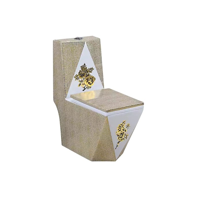 LT-1107-GID-G6 patterned one-piece-toilets