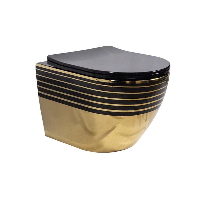 LT-401WA-GID-BLG7 gold wall-hung-toilets
