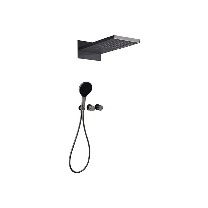 LT-10088-BRA-AZLYHS shower set, shower system, complete shower kit