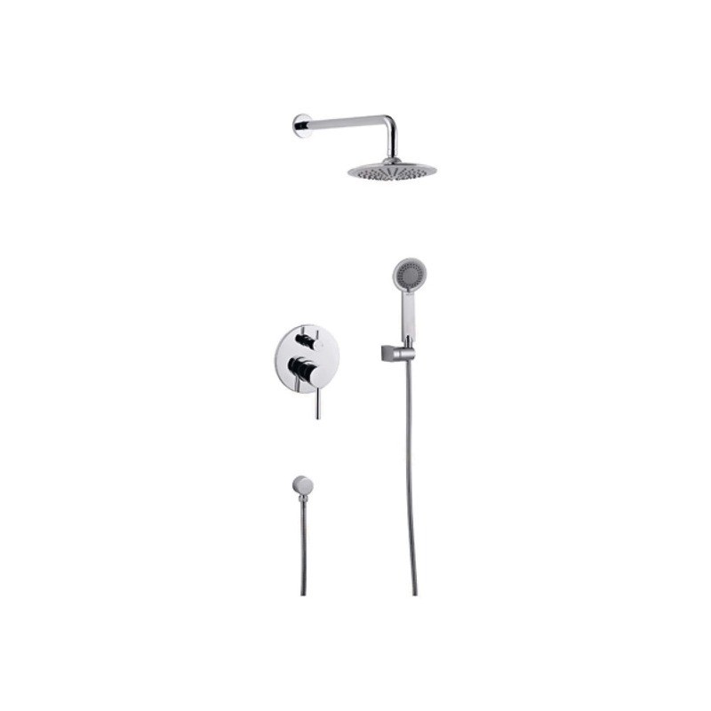 LT-10111-BRA-AZLYHS shower set, shower system, complete shower kit