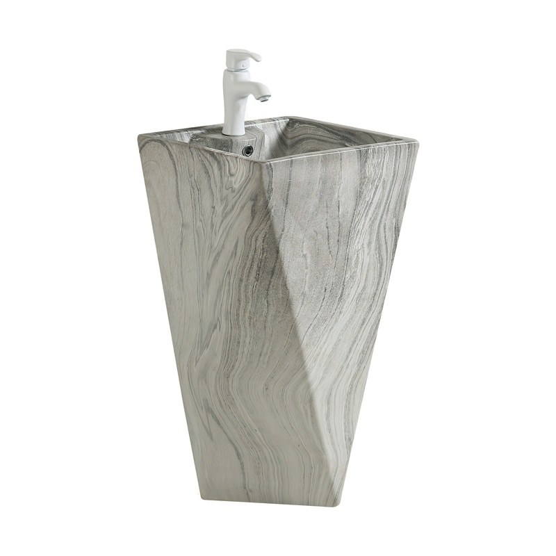 LT-307-DP-CT-134 grey pedestal-basins