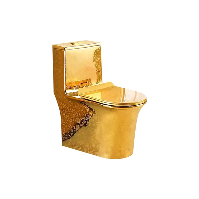 LT-1051-GID-PG1 gold one-piece-toilets