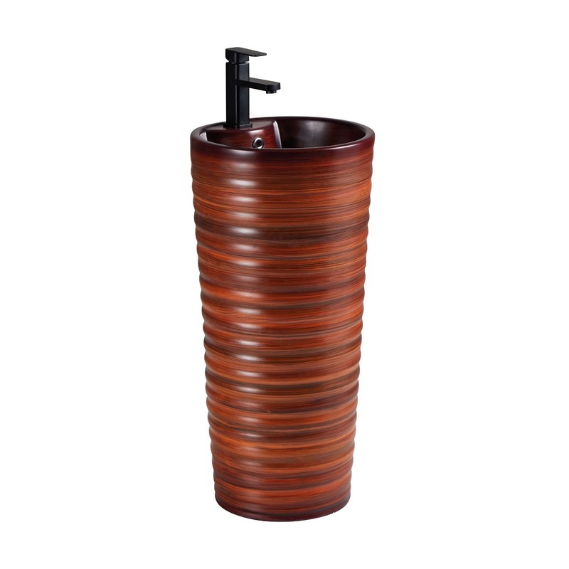 LT-367-RS-CT-36 colored pedestal-basins