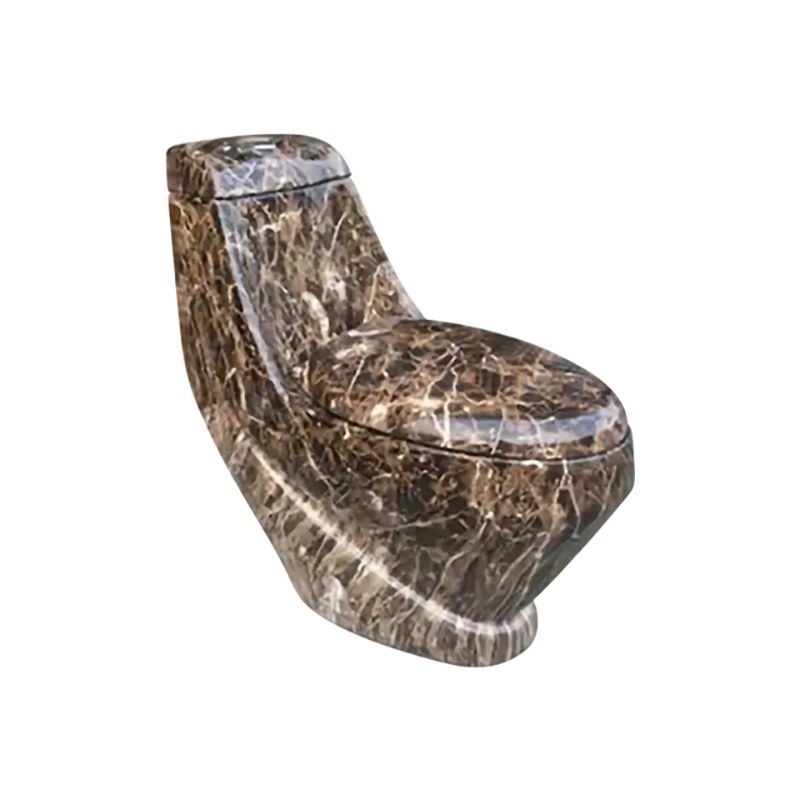 LT-1014-DP-5 patterned one-piece-toilets